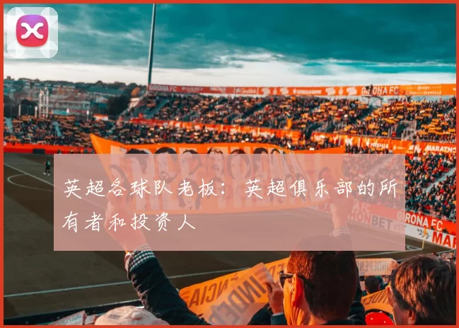 英超各球队老板：英超俱乐部的所有者和投资人