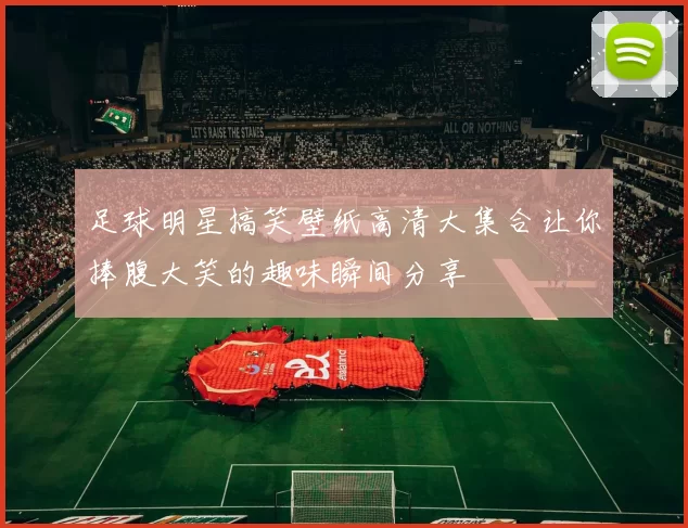 足球明星搞笑壁纸高清大集合让你捧腹大笑的趣味瞬间分享