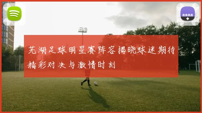 芜湖足球明星赛阵容揭晓球迷期待精彩对决与激情时刻